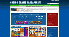 Desktop Screenshot of casinogratistragaperras.com
